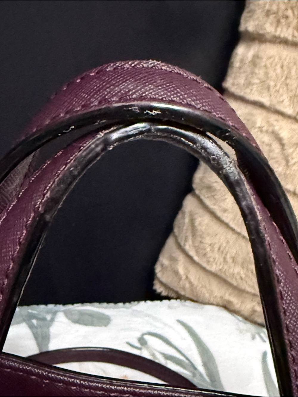 ♠️ KATE SPADE NEW YORK — Laurel Way Evangelie Satchel in "Mulled Wine" ♠️ - Picture 4 of 8
